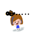 cat enthusiast 's funny  strange life（個別スタンプ：4）