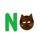 cat enthusiast 's funny  strange life（個別スタンプ：26）