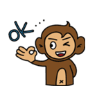 Small fresh monkey（個別スタンプ：1）