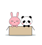 伝えるウサギ伝わるパンダ（個別スタンプ：37）