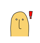あらぶるはにわ（個別スタンプ：3）