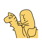 あらぶるはにわ（個別スタンプ：16）