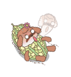 The fabulous world of red poodle- GuaGua（個別スタンプ：23）