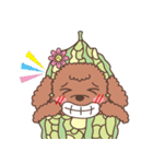 The fabulous world of red poodle- GuaGua（個別スタンプ：39）