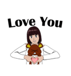 We got married (English ver.)（個別スタンプ：25）
