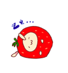 いちごウサギの日常（個別スタンプ：2）