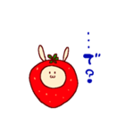 いちごウサギの日常（個別スタンプ：21）