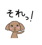 敬語トイプードル（個別スタンプ：5）