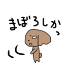 敬語トイプードル（個別スタンプ：32）