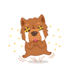 Puffy Lion Dog（個別スタンプ：6）