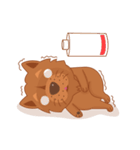 Puffy Lion Dog（個別スタンプ：23）