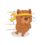 Puffy Lion Dog（個別スタンプ：31）