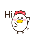 Smiling chickens（個別スタンプ：1）