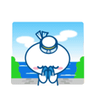 愛知県美浜町観光PRキャラクターのまっキー（個別スタンプ：33）