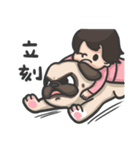 Nini＆Pug（個別スタンプ：12）