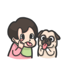 Nini＆Pug（個別スタンプ：30）