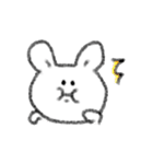 まんぷくうさぎ（個別スタンプ：1）