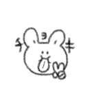 まんぷくうさぎ（個別スタンプ：28）