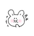 まんぷくうさぎ（個別スタンプ：34）