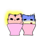 にゃんじぇりー スタンプ1 ニャン！（個別スタンプ：35）