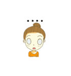 Miss Than clumsy girls（個別スタンプ：6）