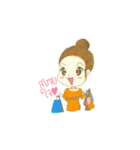 Miss Than clumsy girls（個別スタンプ：9）
