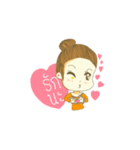 Miss Than clumsy girls（個別スタンプ：12）