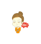 Miss Than clumsy girls（個別スタンプ：17）