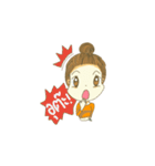 Miss Than clumsy girls（個別スタンプ：40）