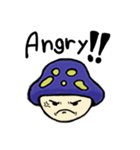 Mushroom blue head（個別スタンプ：1）