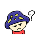 Mushroom blue head（個別スタンプ：6）