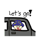 Mushroom blue head（個別スタンプ：16）