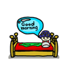 Mushroom blue head（個別スタンプ：19）