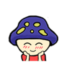 Mushroom blue head（個別スタンプ：40）