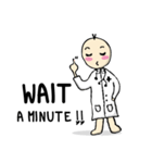 doctor big head english version（個別スタンプ：4）