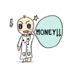 doctor big head english version（個別スタンプ：5）