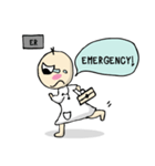 doctor big head english version（個別スタンプ：6）