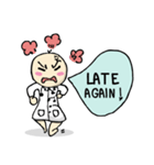 doctor big head english version（個別スタンプ：8）