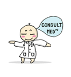 doctor big head english version（個別スタンプ：12）
