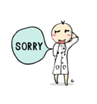 doctor big head english version（個別スタンプ：17）