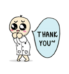 doctor big head english version（個別スタンプ：21）