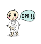 doctor big head english version（個別スタンプ：22）