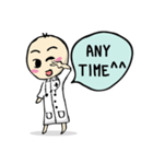 doctor big head english version（個別スタンプ：27）