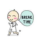 doctor big head english version（個別スタンプ：28）