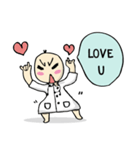 doctor big head english version（個別スタンプ：31）
