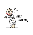 doctor big head english version（個別スタンプ：37）