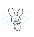 シンプルほのぼのうさぎ（個別スタンプ：9）
