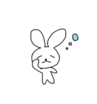 シンプルほのぼのうさぎ（個別スタンプ：13）