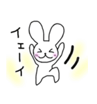 シンプルほのぼのうさぎ（個別スタンプ：26）
