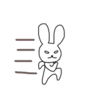 シンプルほのぼのうさぎ（個別スタンプ：30）